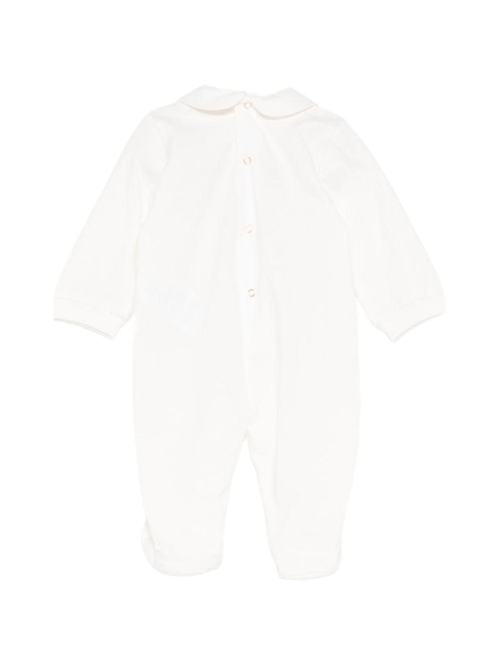 Tutina bianca per neonata ENTU1460JF054 0285 Elisabetta Franchi Kids 