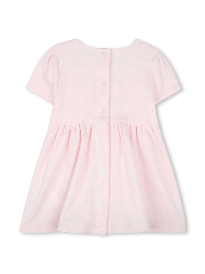 Abito rosa chiaro per neonata
