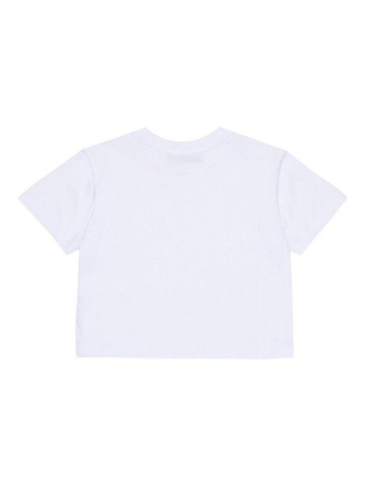 T-shirt bianca per bambina MX0334MX057 MX100 Max&co Kids 