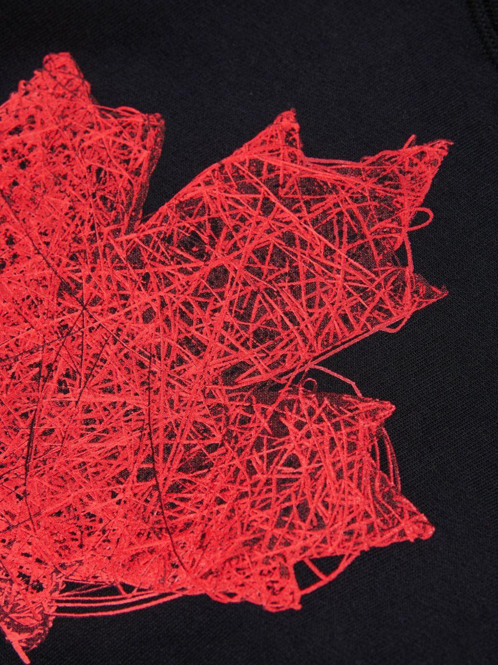 Felpa nera per bambino DQ3193D0AGW DQ900 Dsquared2 Kids 