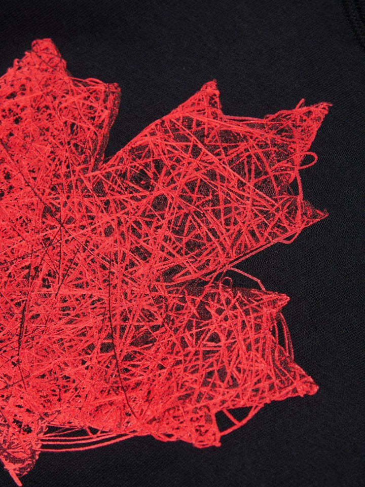 Felpa nera per bambino DQ3193D0AGW DQ900 Dsquared2 Kids 