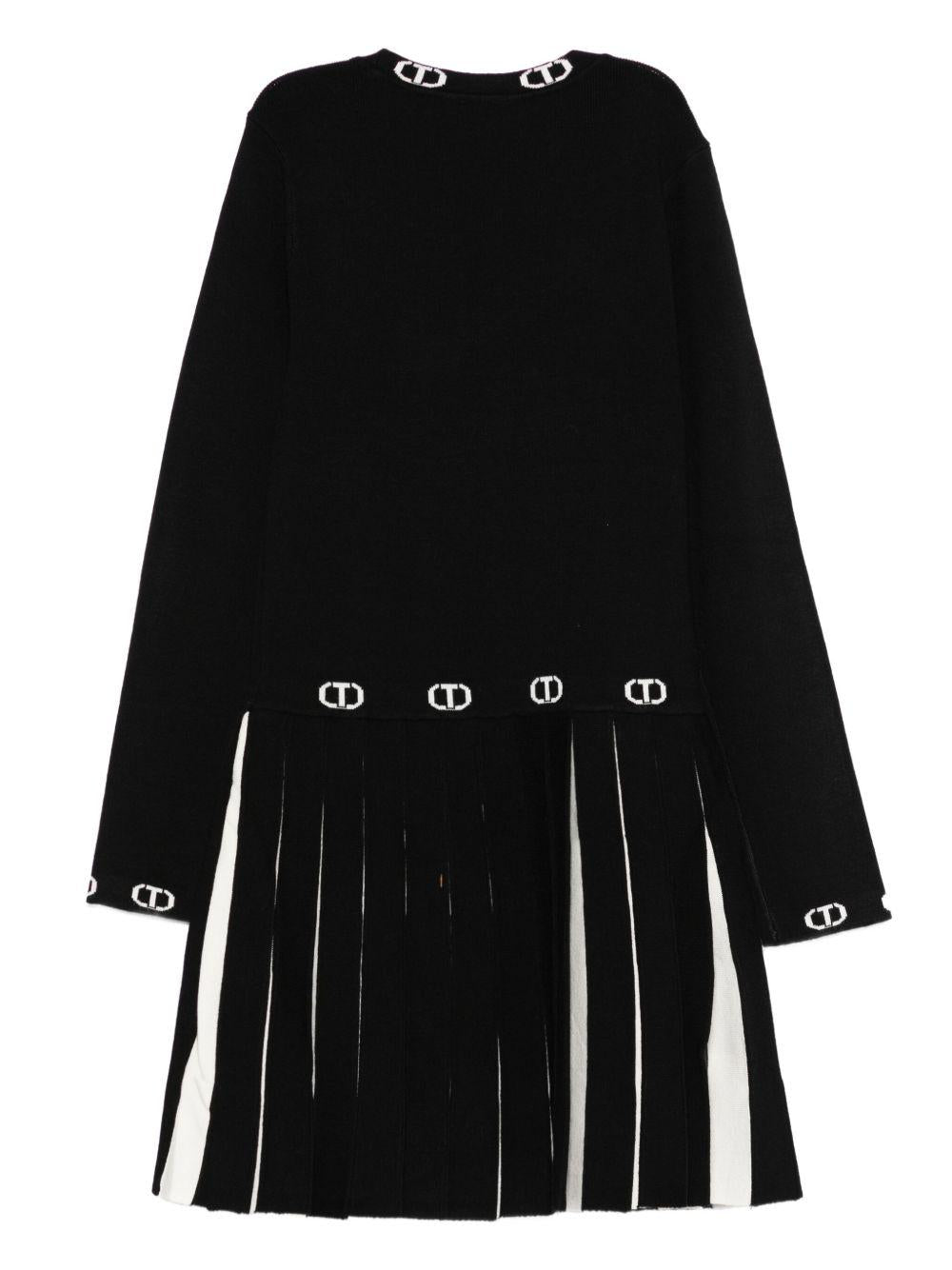 Abito nero per bambina 252GJ3101 11656 Twin Set 