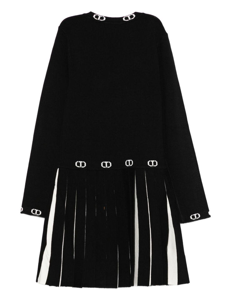 Abito nero per bambina 252GJ3101 11656 Twin Set 