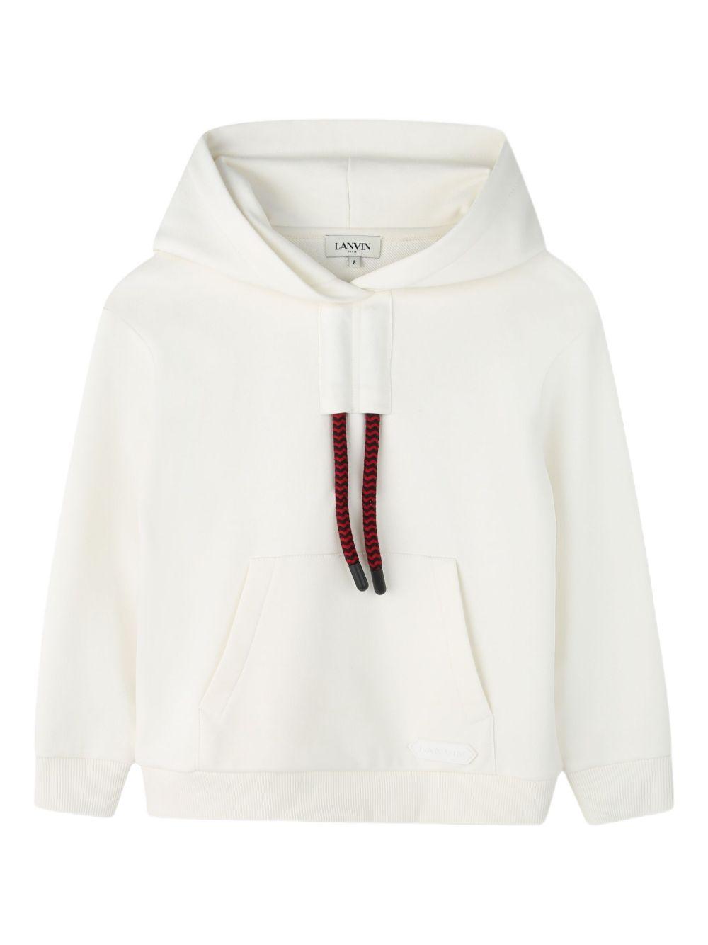 Felpa bianco per bambino N30316 N89 Lanvin Enfant 