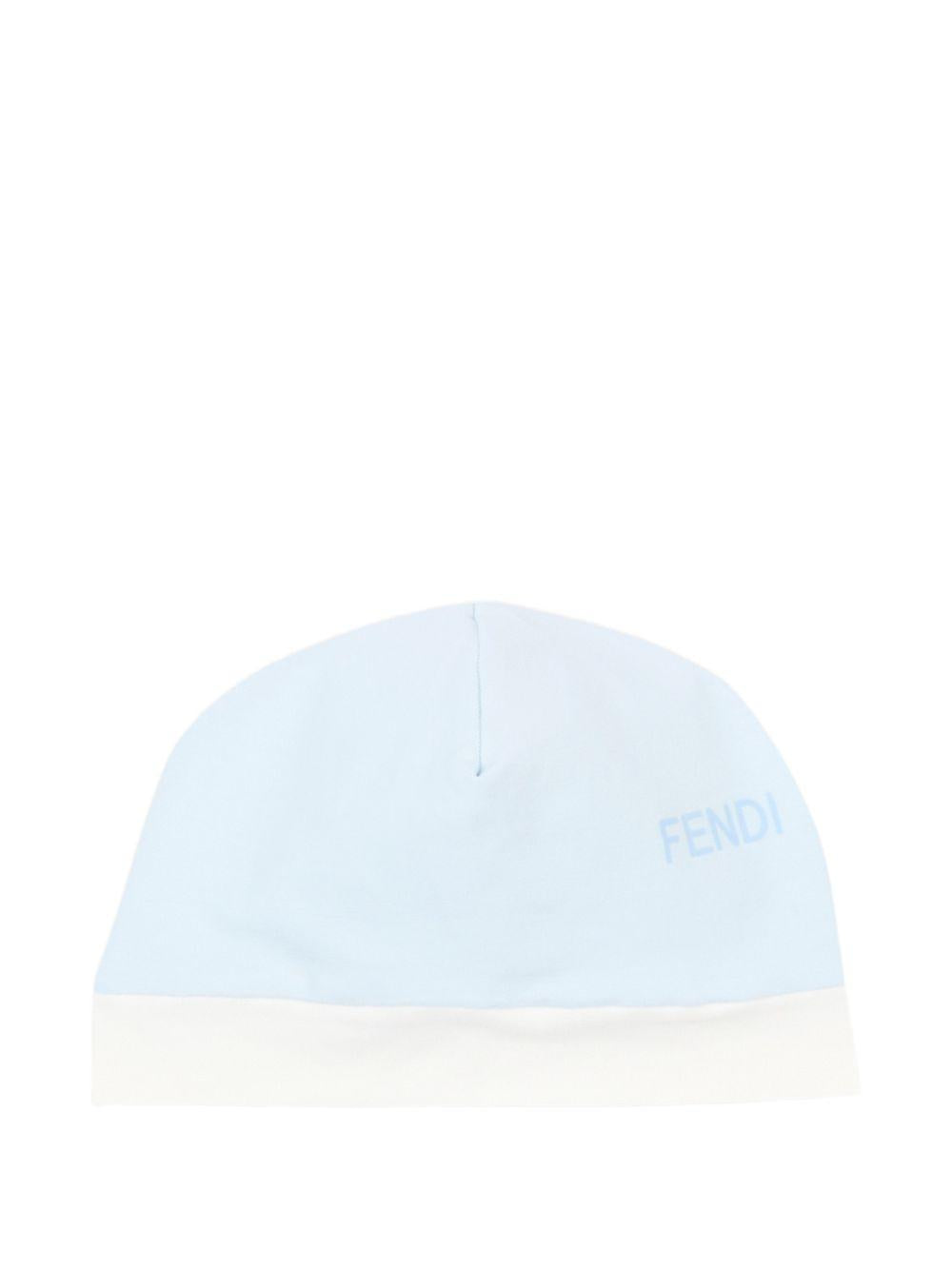Tutina azzurra per neonato BUK167ST8 F19J4 Fendi Kids 