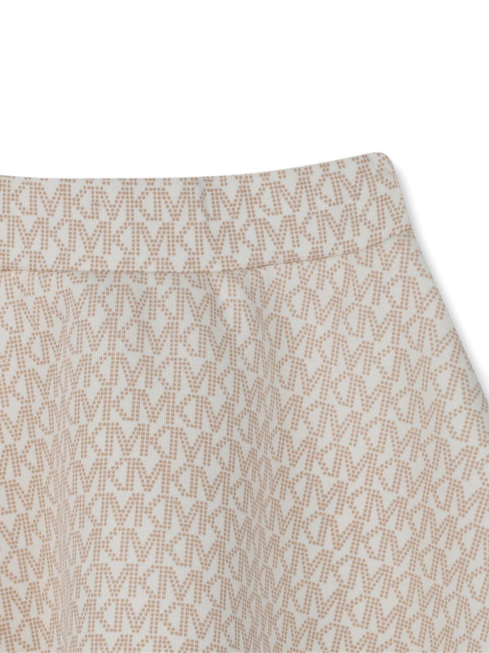 Completo bianco sporco per neonata R30547 190 Michael Kors Kids 