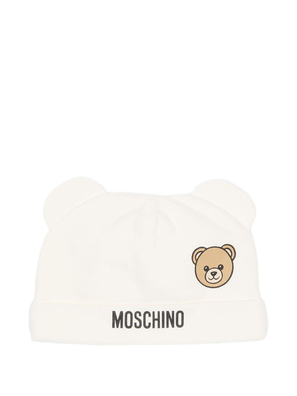 Tutina bianca per neonato MUY097LCA19 10063 Moschino Kids 
