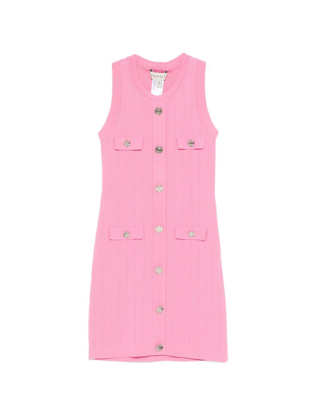 Abito rosa per bambina 261GJ3063 07207 Twin Set 