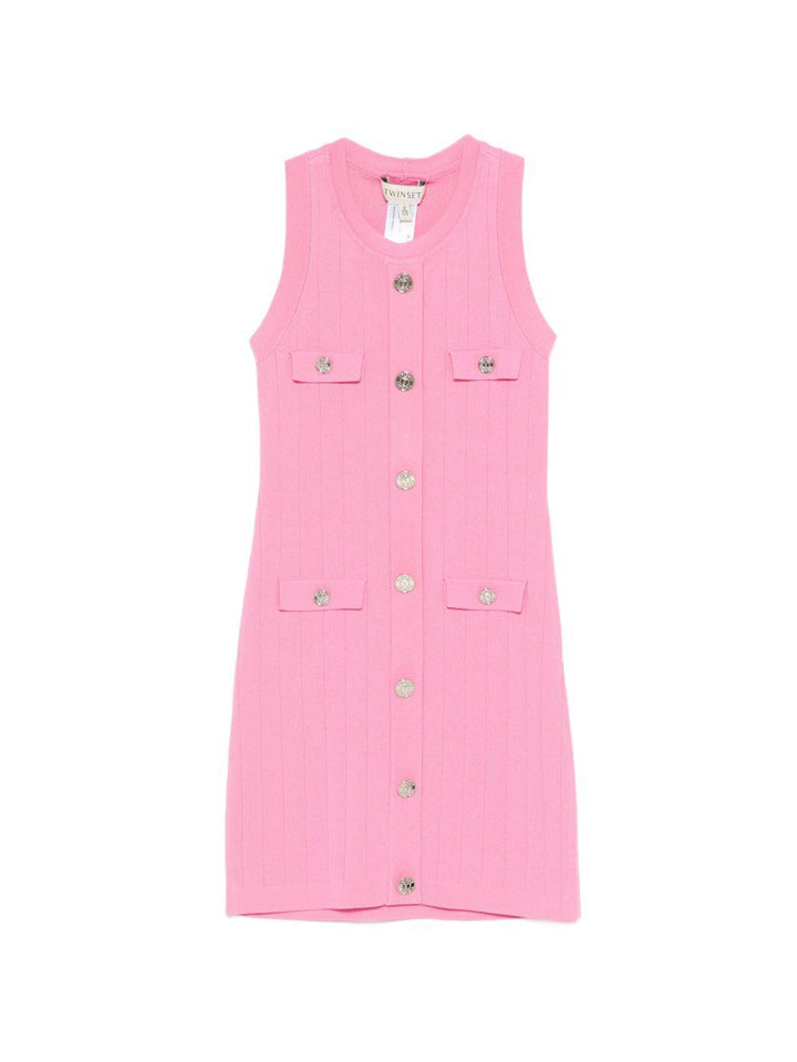 Abito rosa per bambina 261GJ3063 07207 Twin Set 