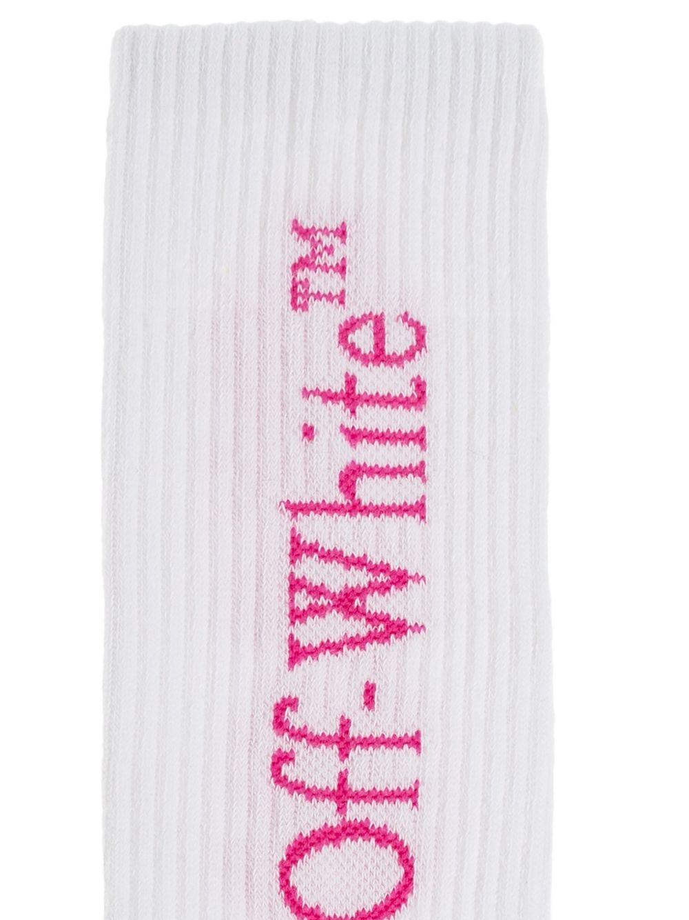 Calze bianche per bambina OGRA003F25KNI002 0132 Off White Kids 