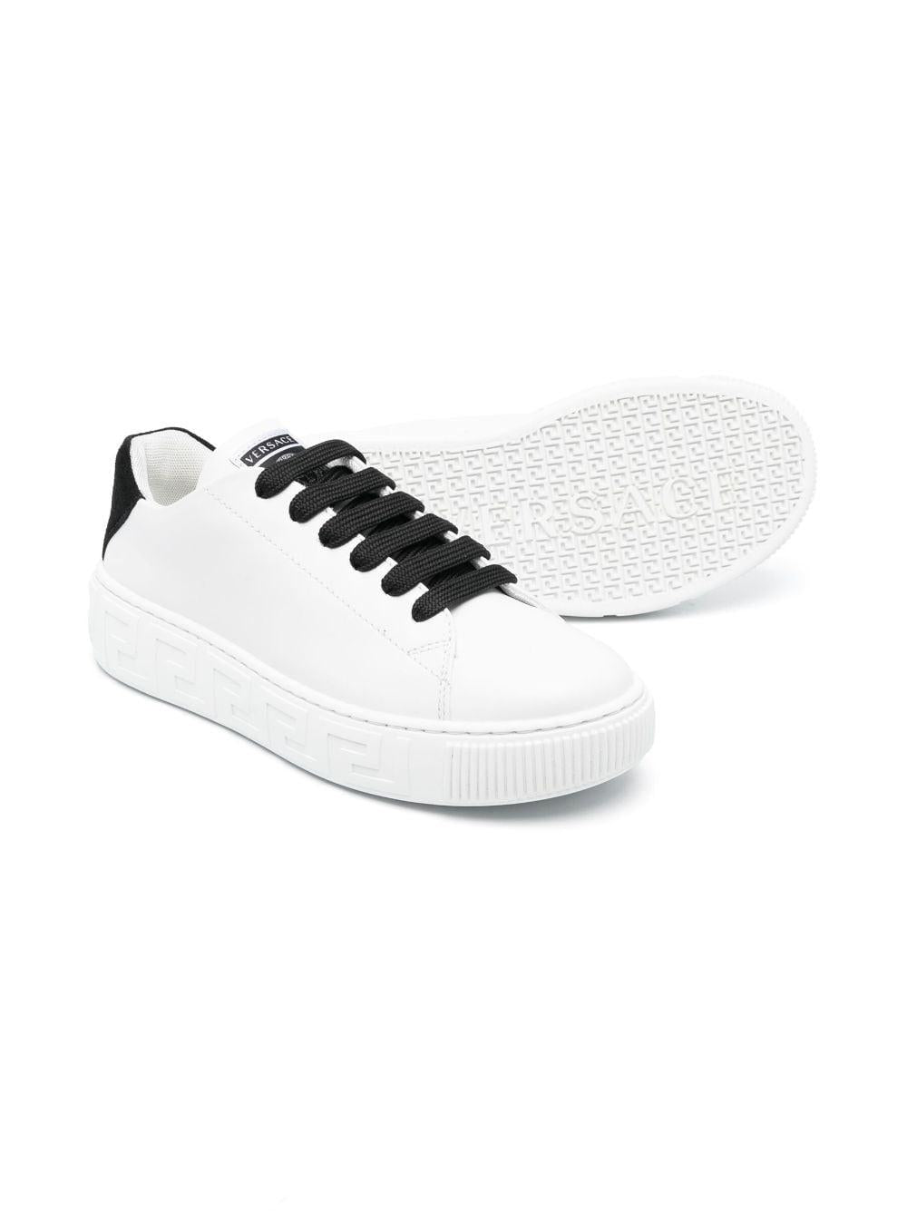 White sneakers for children