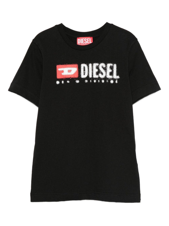 T-shirt nero per bambino