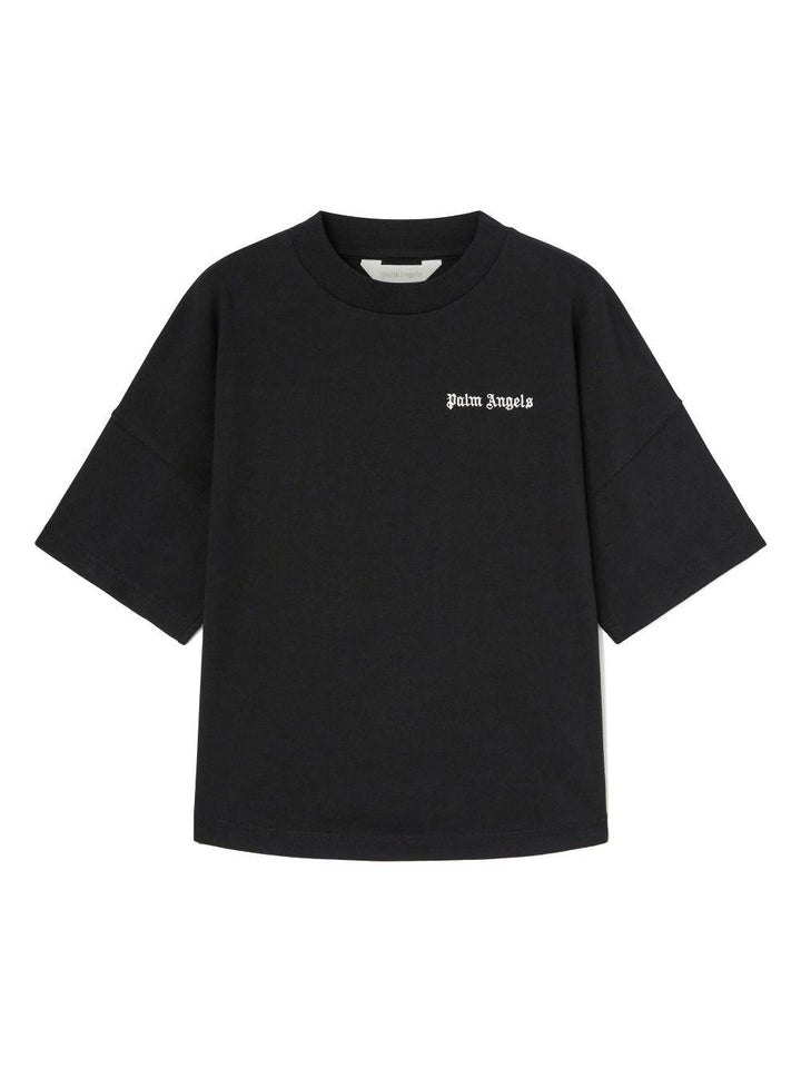 T-shirt nera per bambino