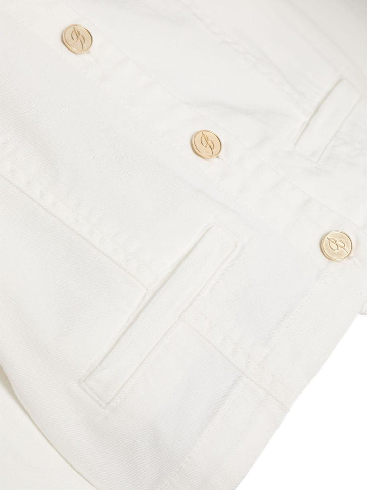 Cream jacket for girls