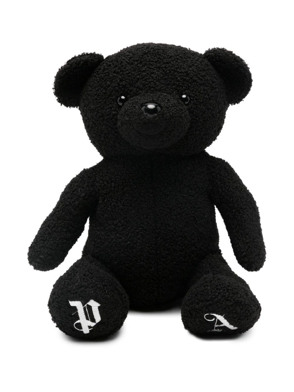 Zaino nero motivo orso per bambino PBNB001C99FAB001 1003 Palm Angels Kids 