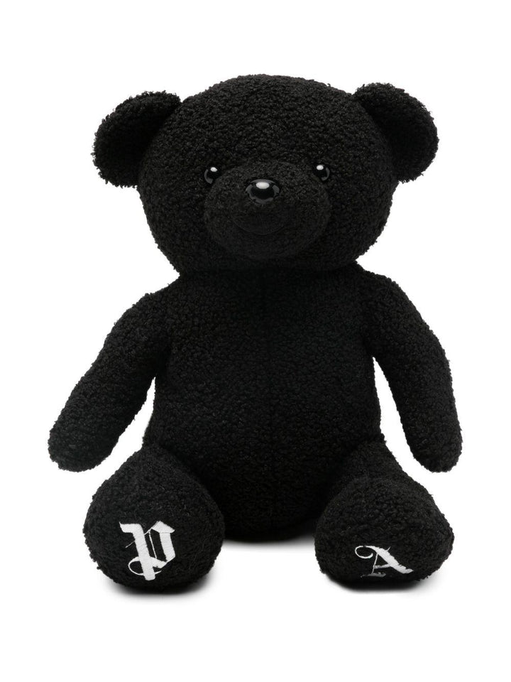 Zaino nero motivo orso per bambino PBNB001C99FAB001 1003 Palm Angels Kids 