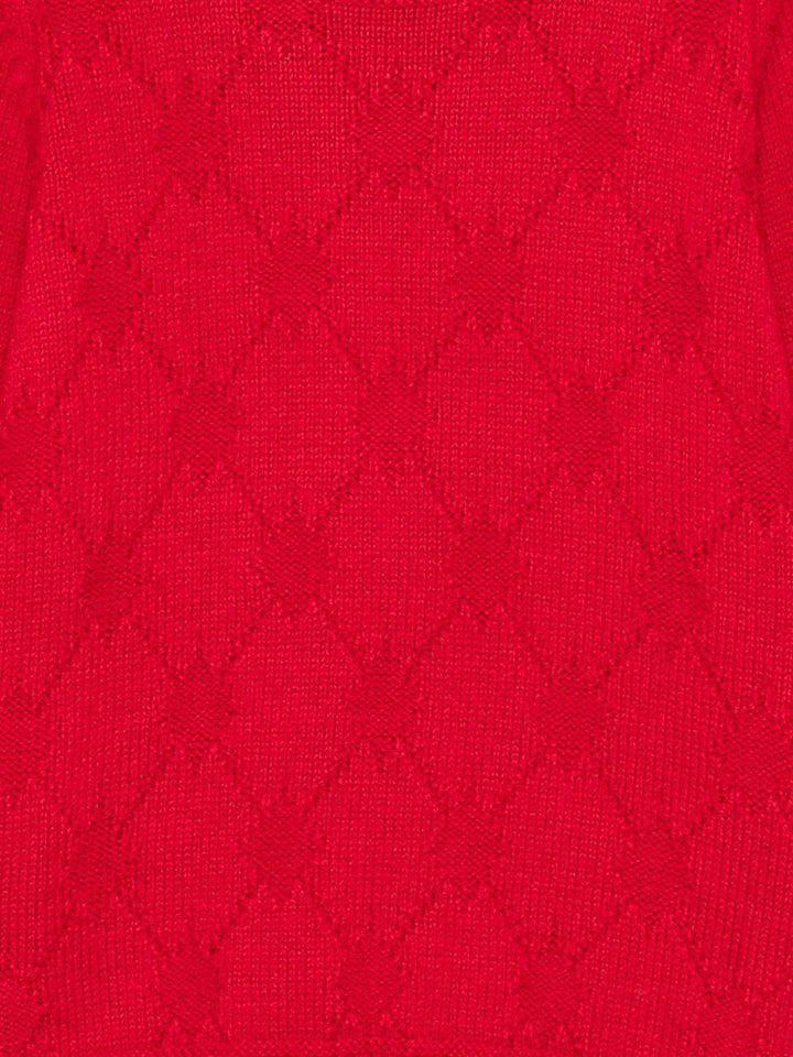 Maglione rossa per neonata 5803 002 Abel & Lula 