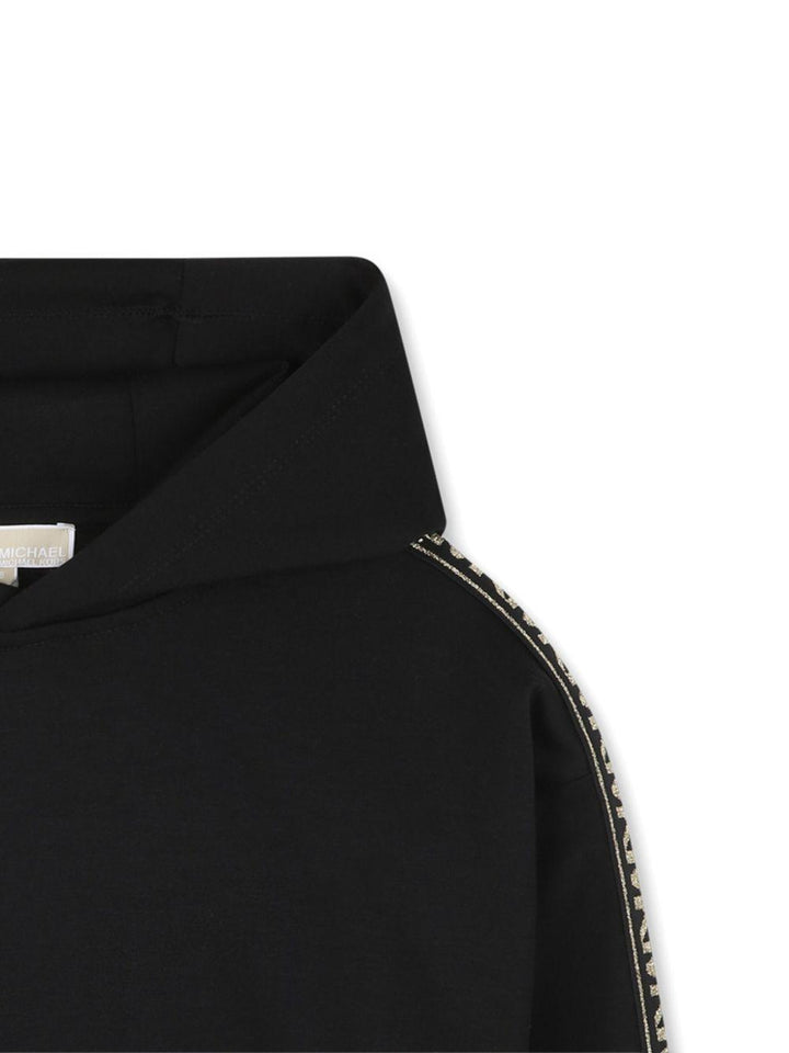 Felpa nera per bambino R30478 09B Michael Kors Kids 