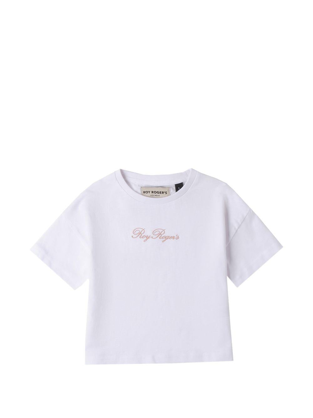 T-shirt bianca per bambina 17400 0113 Roy Rogers Kids 