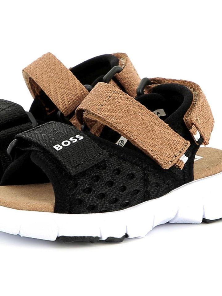 Sandali nero/marrone per bambino
