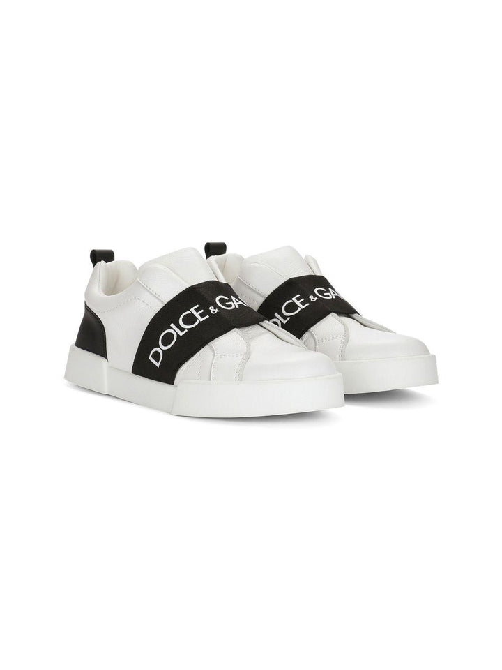 Sneakers bianche per bambino DA5129AD825 89697 Dolce & Gabbana Kids 