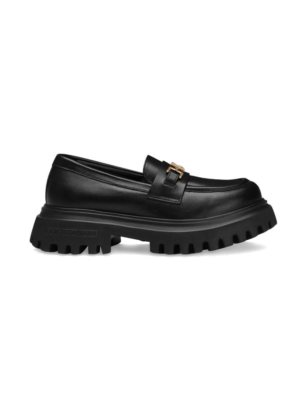 Scarpe nere per bambina D11351A1065 80999 Dolce & Gabbana Kids 