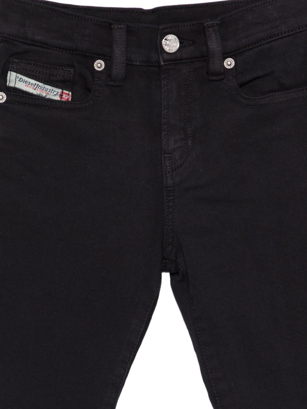 Jeans nero per bambino J01000KXBR6 K900 Diesel Kids 