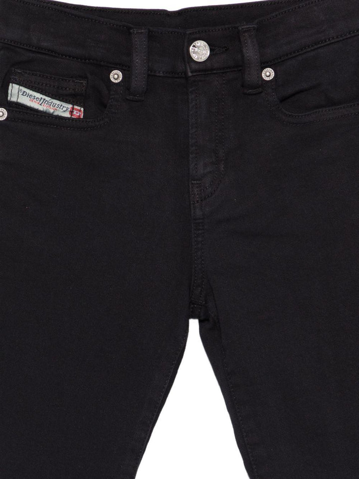 Jeans nero per bambino J01000KXBR6 K900 Diesel Kids 