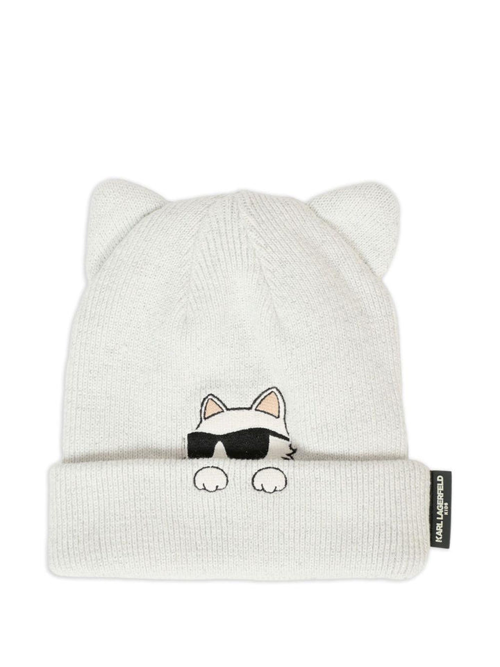 Cappello bianco per bambino Z31003 10P Karl Lagerfeld Kids 