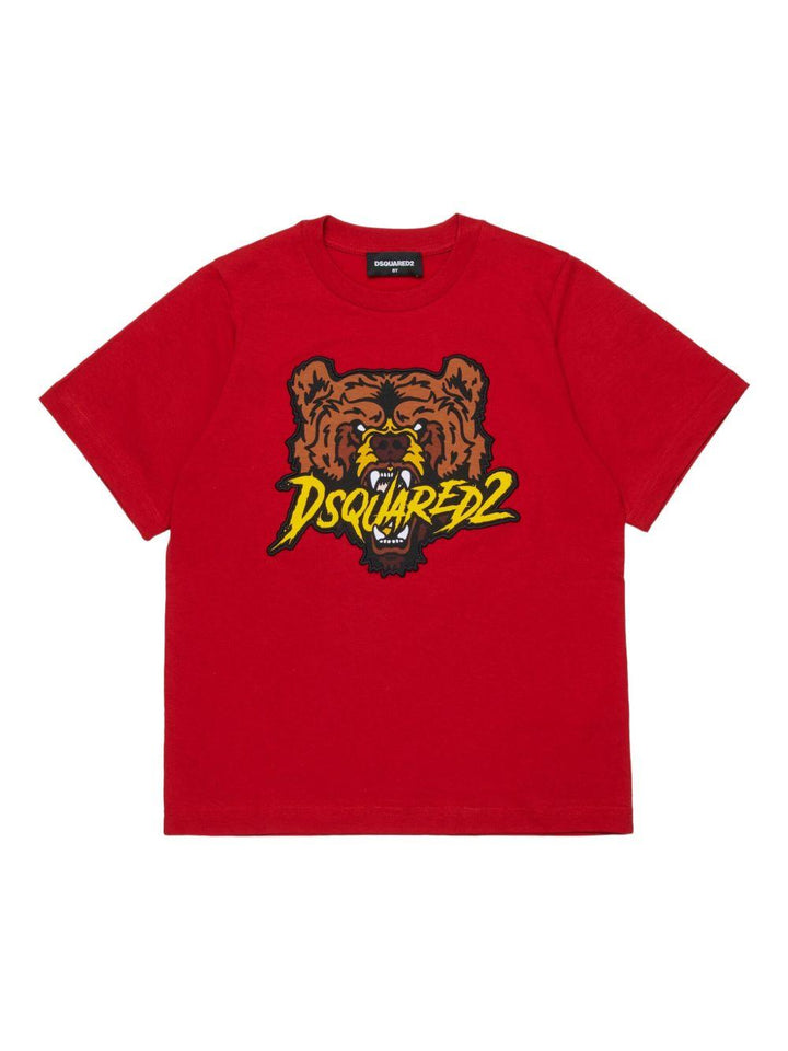 T-shirt rosso per bambino