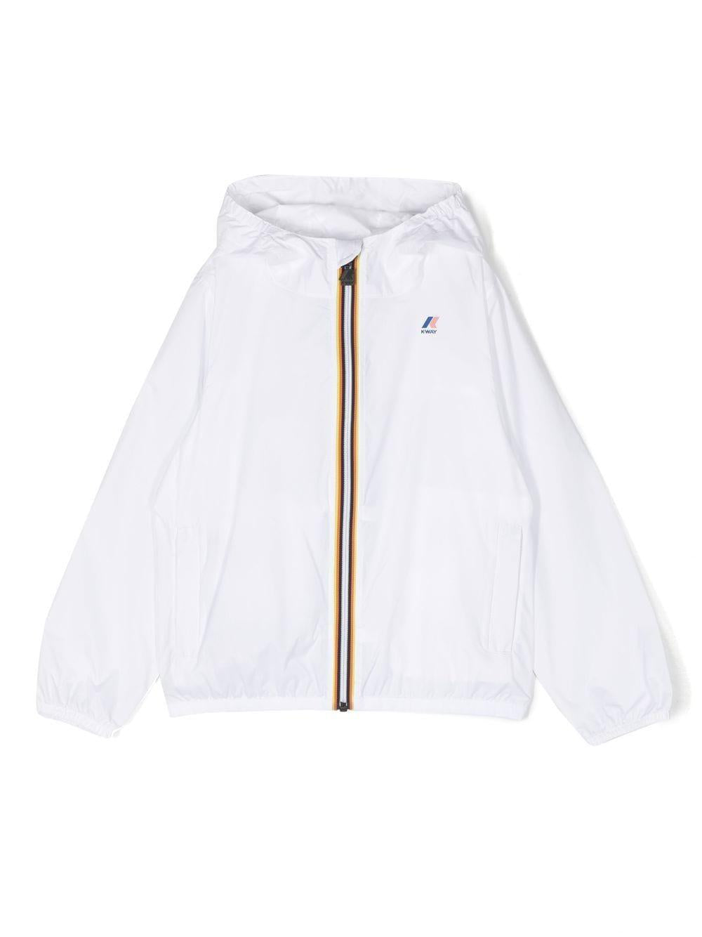 White jacket for children with logo