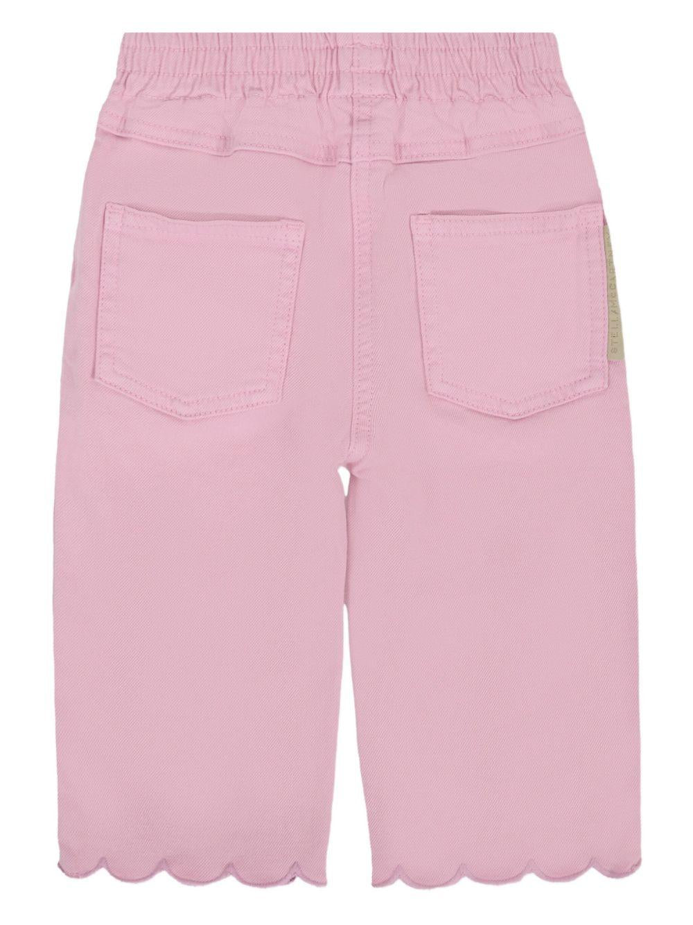 Pantalone rosa per neonata TX6110Z0156 568 Stella McCartney Kids 