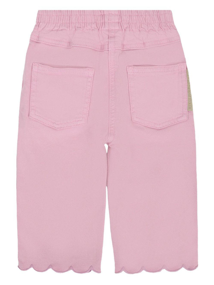 Pantalone rosa per neonata TX6110Z0156 568 Stella McCartney Kids 