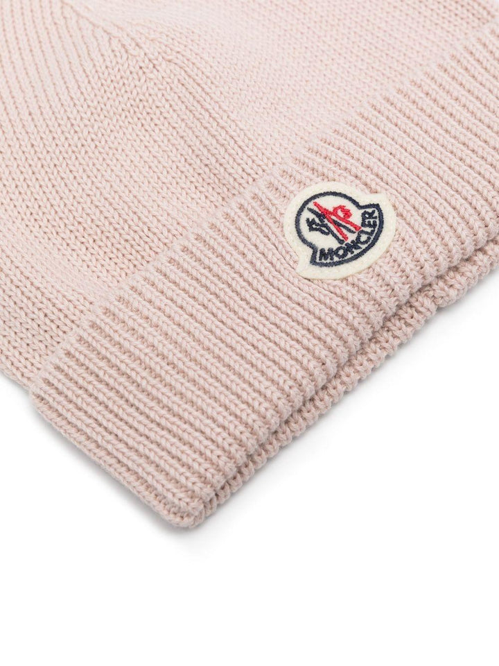 Cappello rosa chiaro per bambina