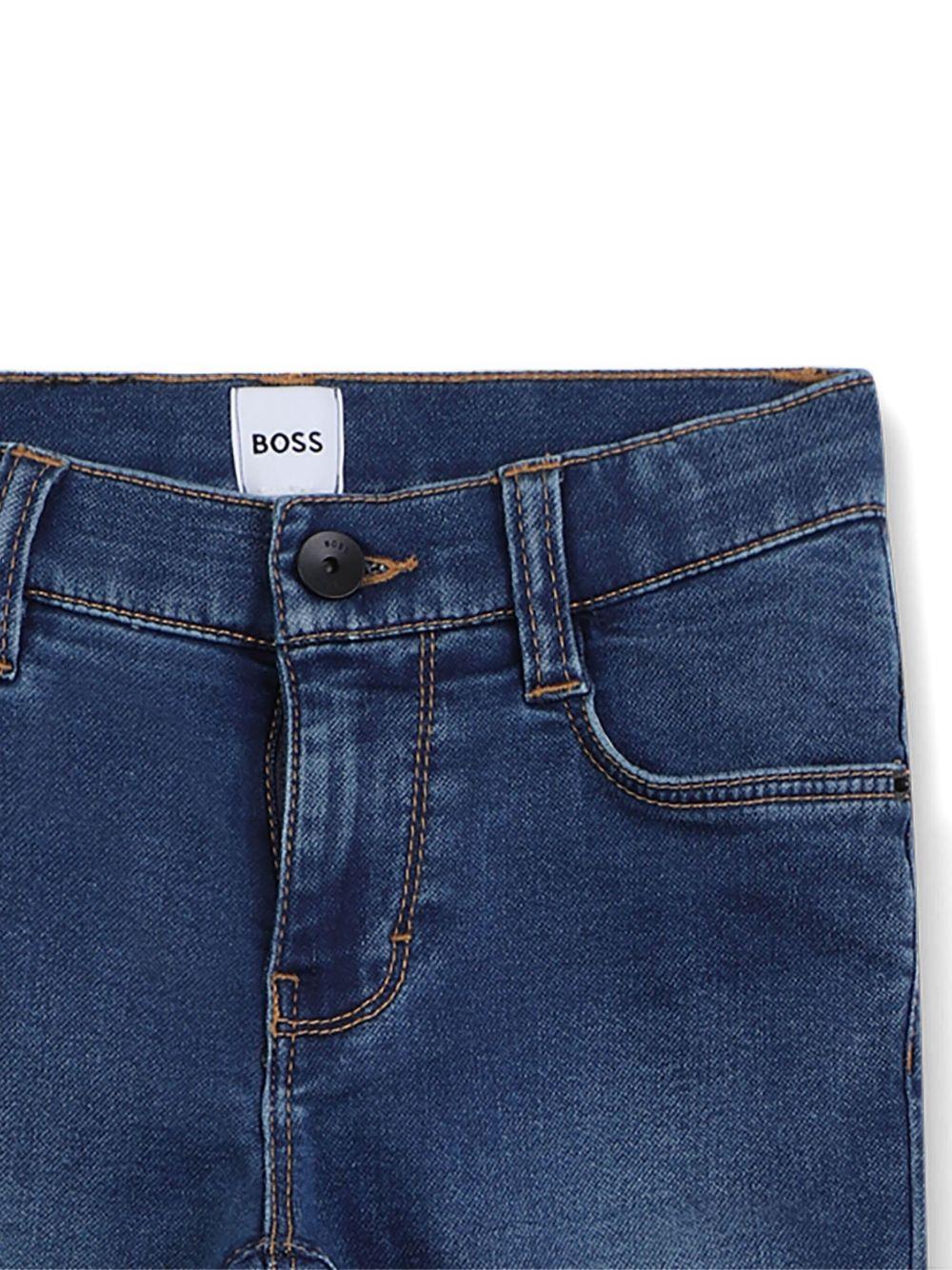 Jeans blu per bambino J52304 Z07 Boss Kids 