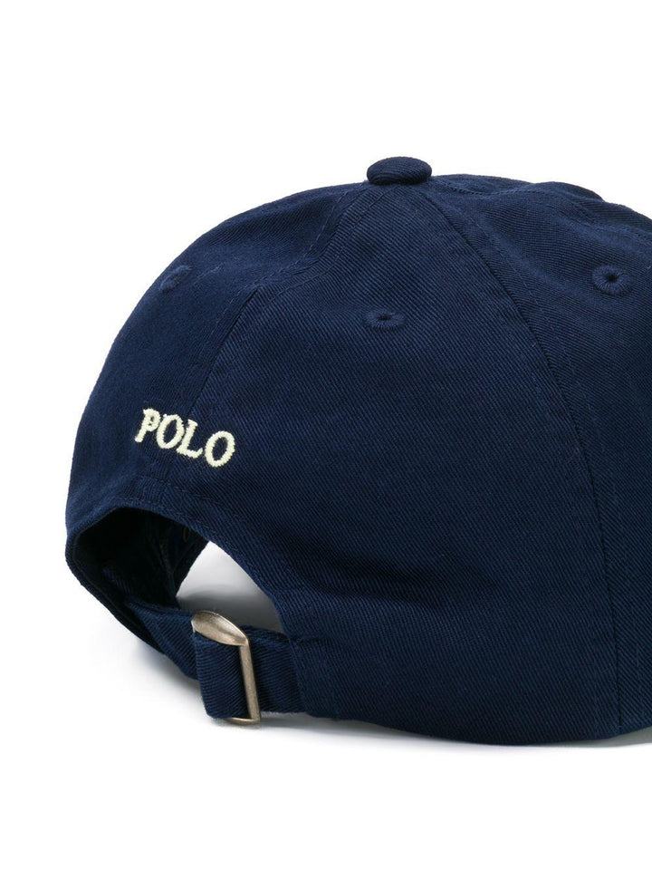 Cappello blu navy per bambino 322552489 004 Ralph Lauren Kids 