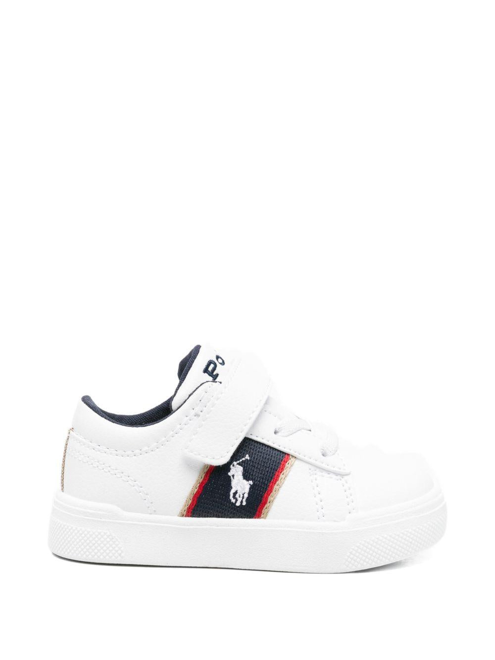 Sneakers bianco per bambino RL04217101 FRA Ralph Lauren Kids 