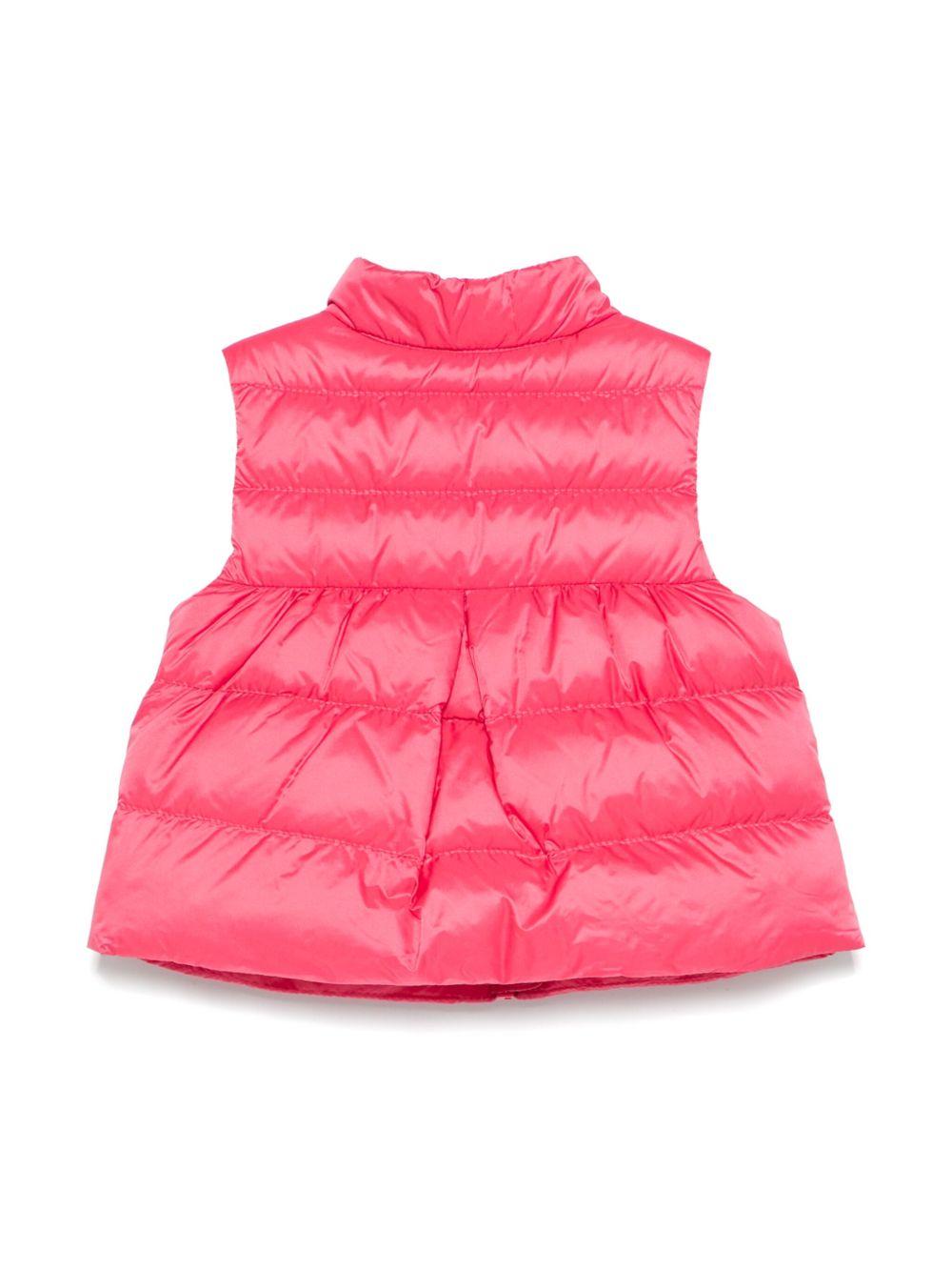 Gilet HIVA VEST rosa per neonata
