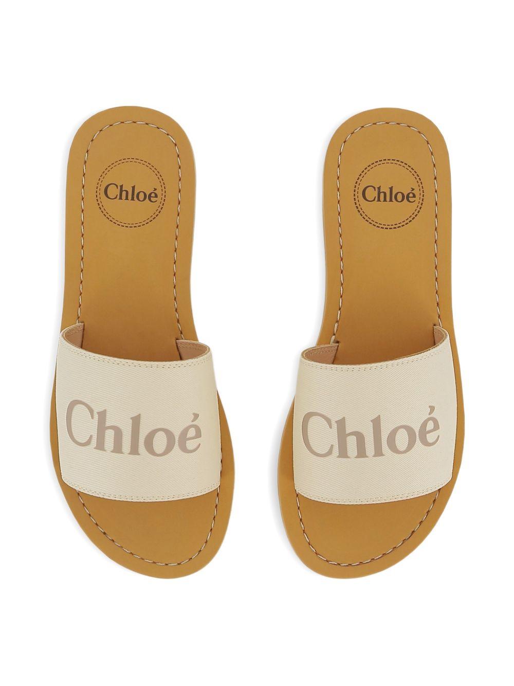 Ciabbatte beige per bambina C20881 117 Chloe 