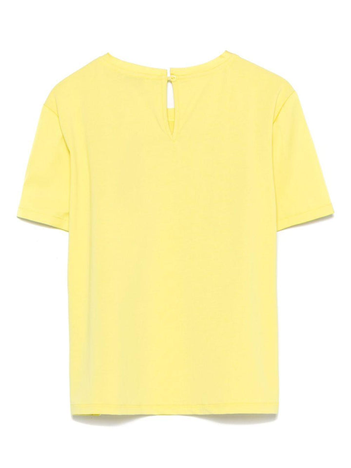 T-shirt giallo canarino per bambina