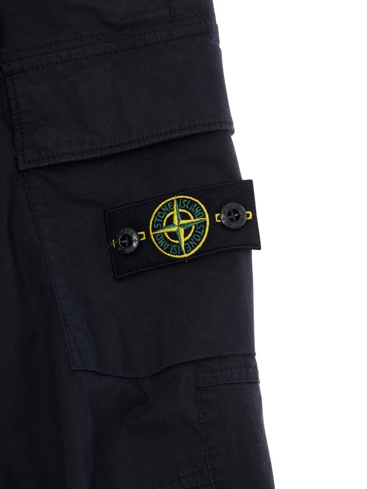 Pantalone nero per bambino 63100004S0001 V0020 Stone Island Kids 