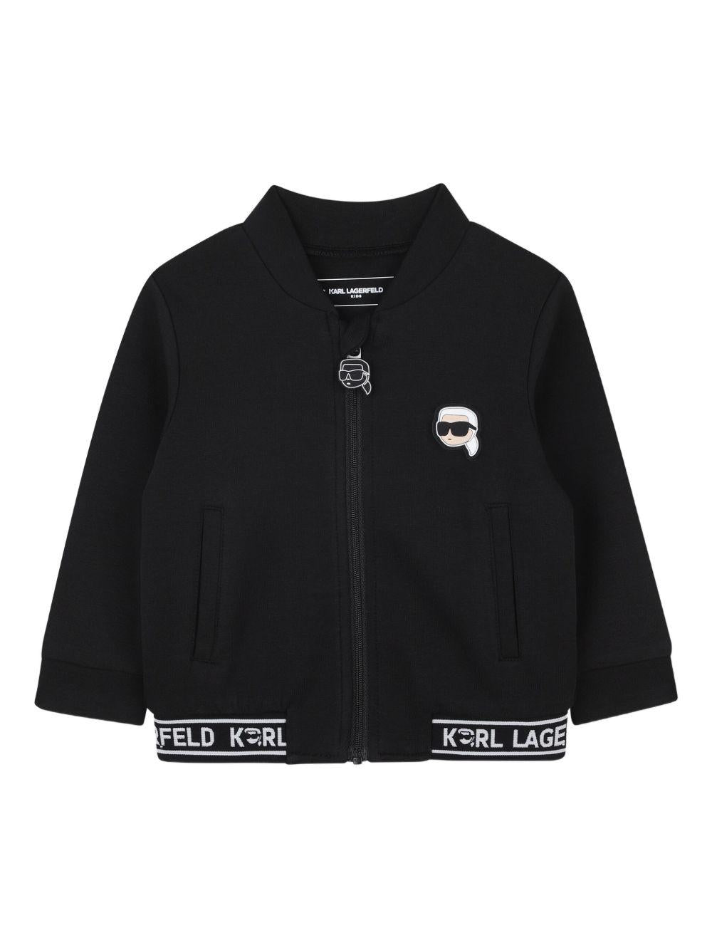 Completo nero/bianco per neoanto Z30658 09B Karl Lagerfeld Kids 