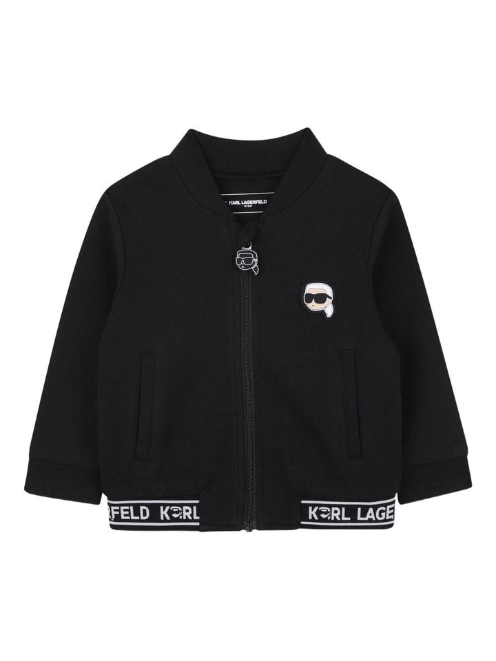 Completo nero/bianco per neoanto Z30658 09B Karl Lagerfeld Kids 
