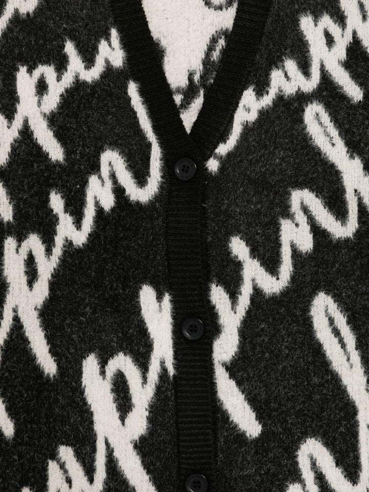 Black/white cardigan for girls