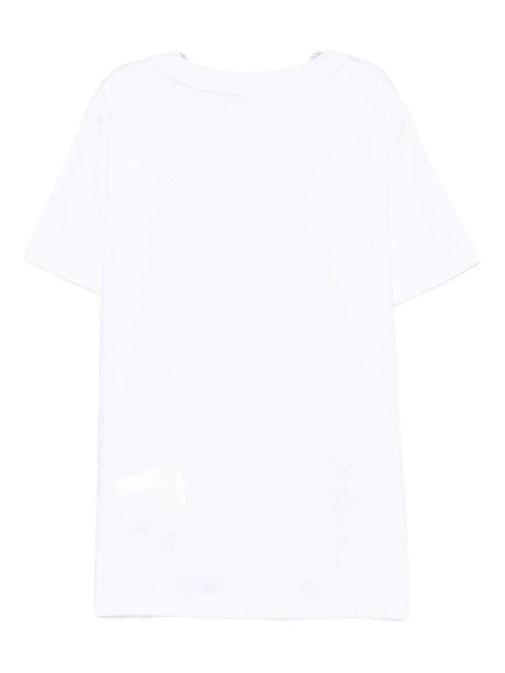 T-shirt bianca per bambino TX8Q41Z0434 100 Stella McCartney Kids 