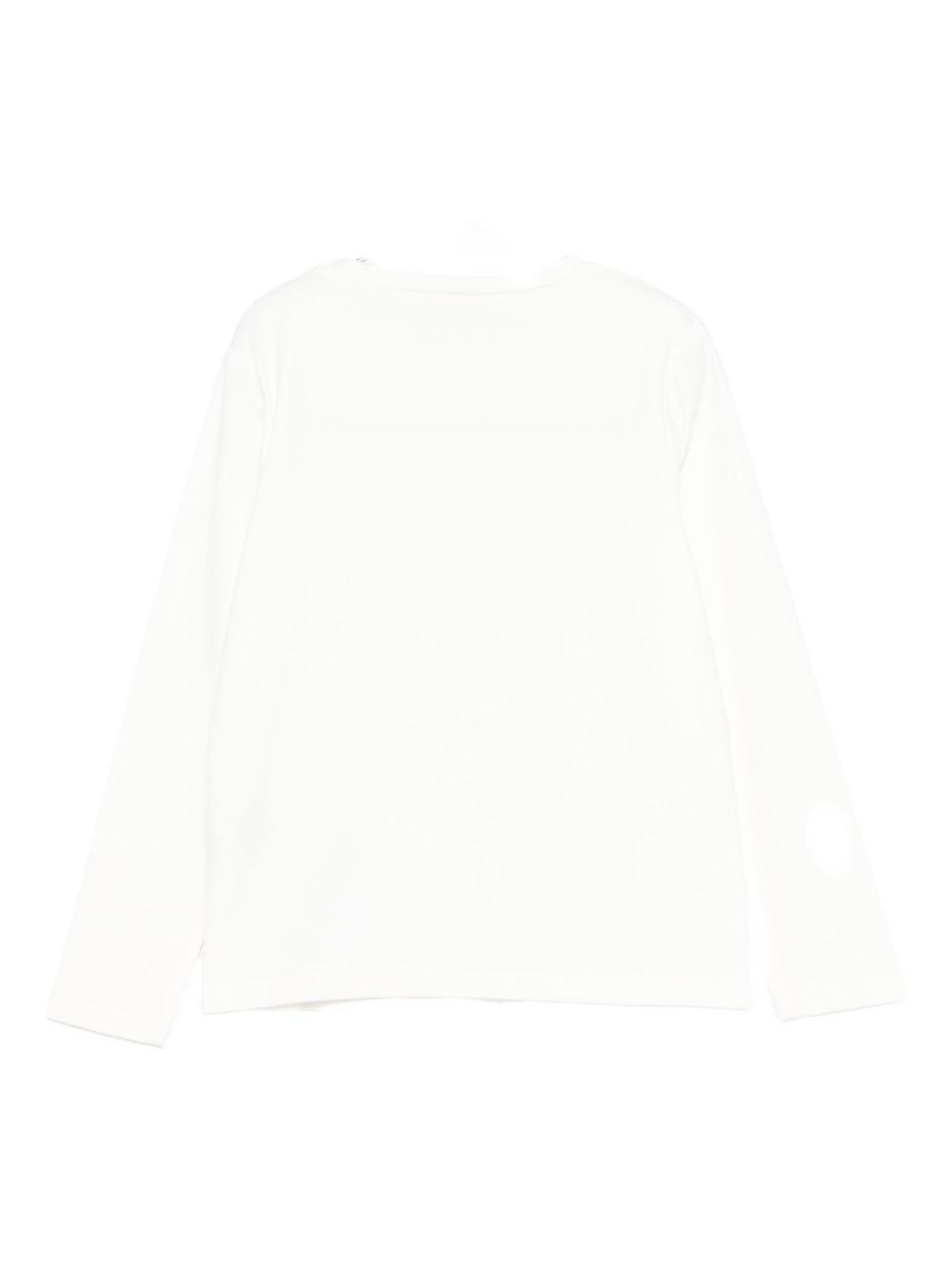 T-shirt bianca per bambina GF5080J0088 10602 Liu Jo 