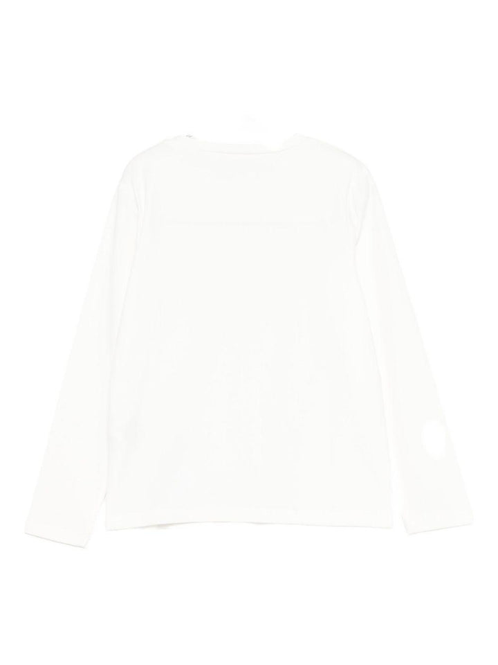 T-shirt bianca per bambina GF5080J0088 10602 Liu Jo 