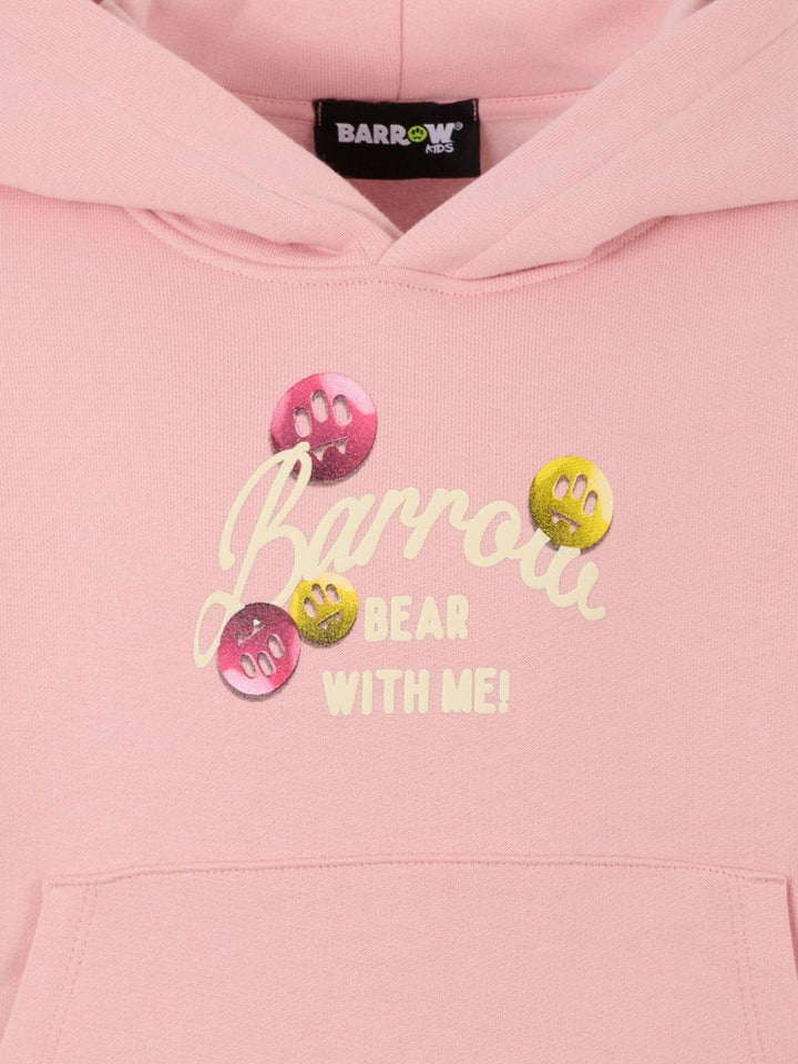 Felpa rosa per bambino F5BKJGHS131 406 Barrow Kids 