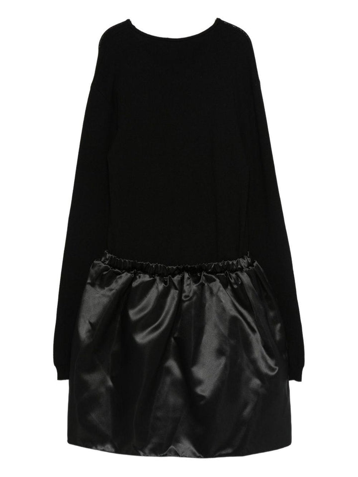 Abito nero per bambina EFAB6320NY031 N000 Elisabetta Franchi Kids 