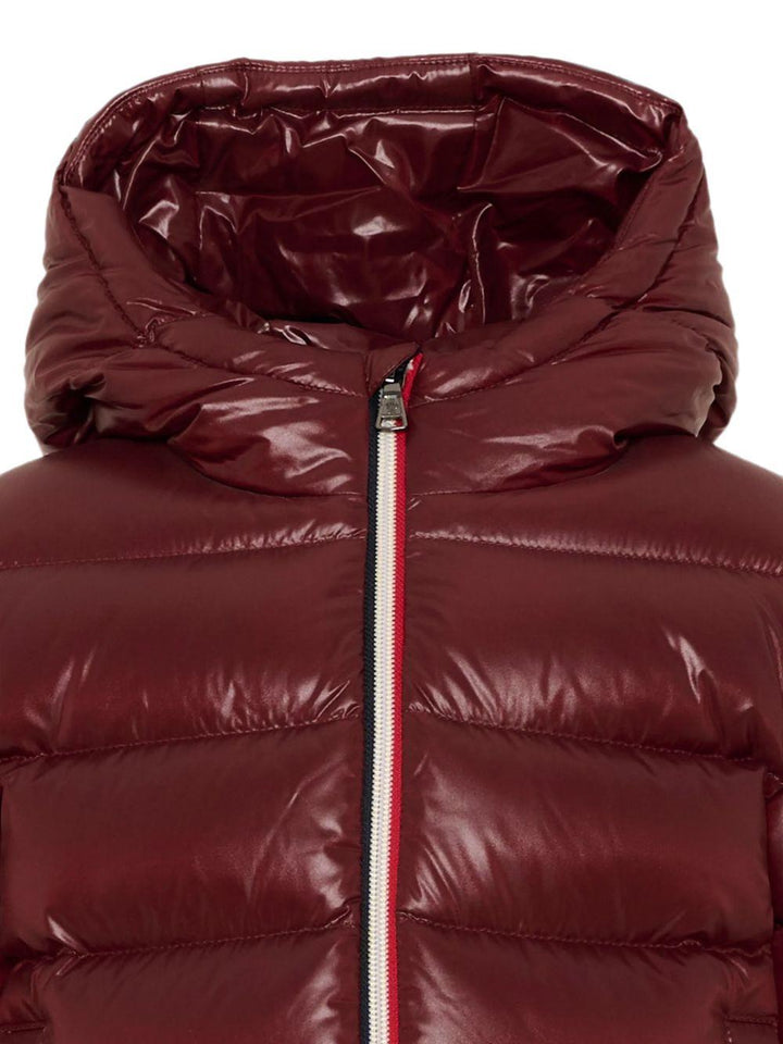 Giubbotto rosso scuro per bambino 9541A00035597Z8 464 Moncler Kids 